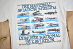 Vintage 1980s The National Aviation Museum Of Canada Graphic T Shirt