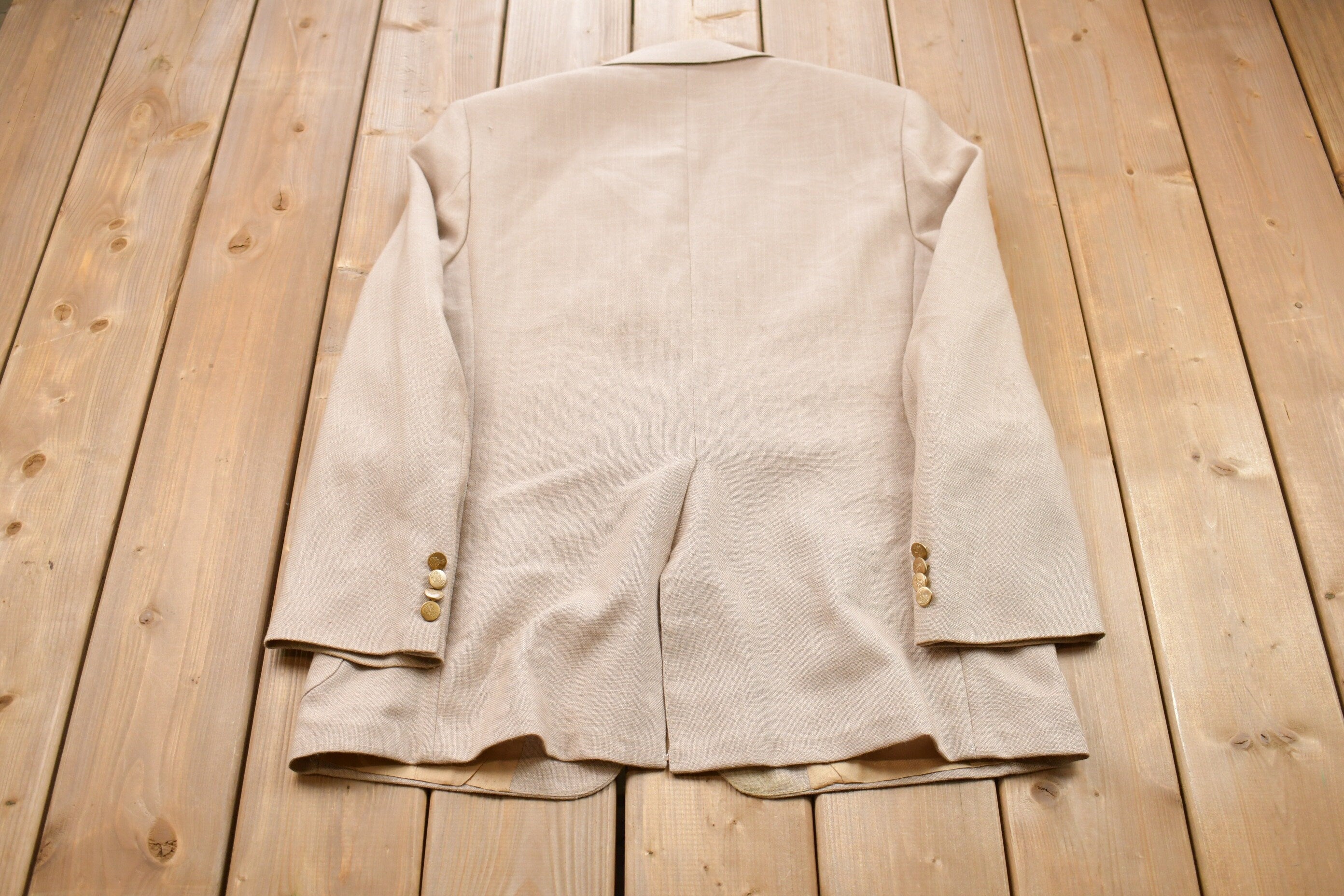 Vintage 1990s Solid Color Blazer Jacket