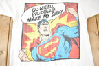 Vintage 1987 Superman Comic Book Single Stitch Comicbook T-shirt Made In USA