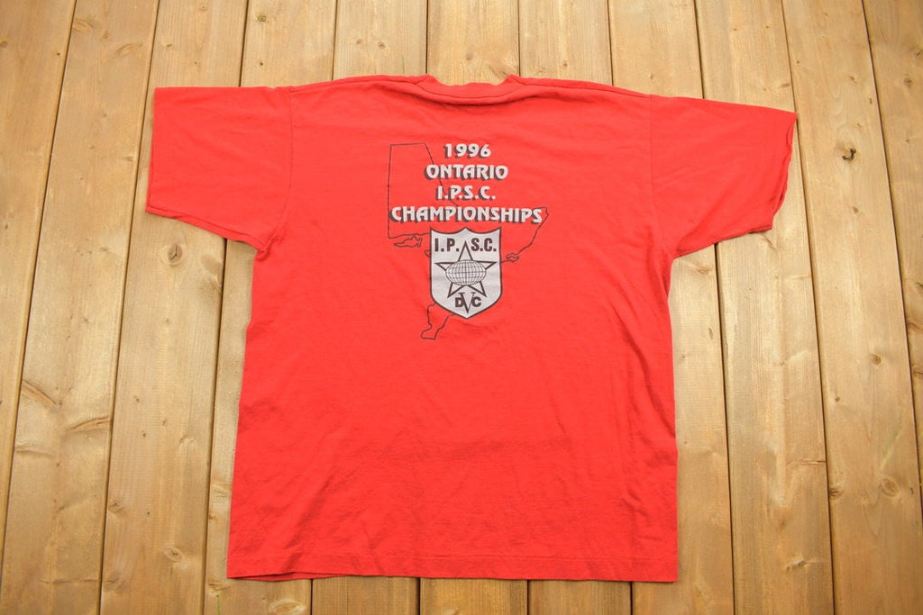 Vintage 1996 Match Official Graphic T-Shirt