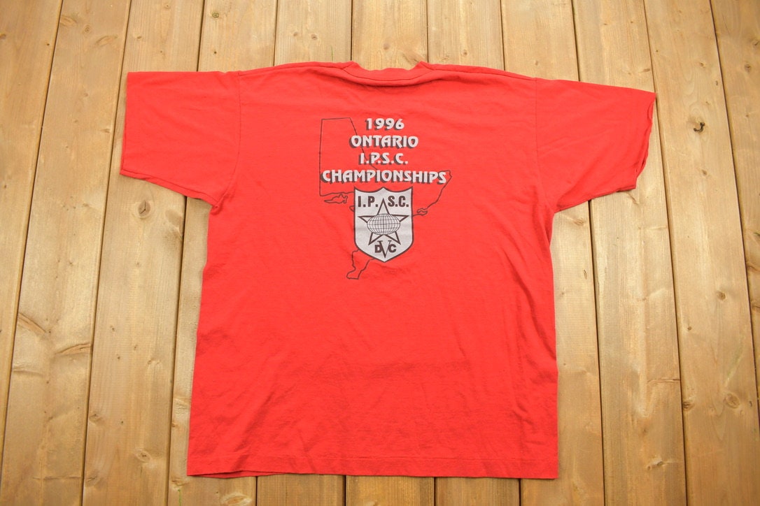 Vintage 1996 Match Official Graphic T-Shirt