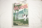 Vintage 1997 Deadstock Air Big Dogs Graphic T Shirt