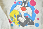 Vintage 1993 Warner Bros Sylvester And Tweety Bird Crewneck