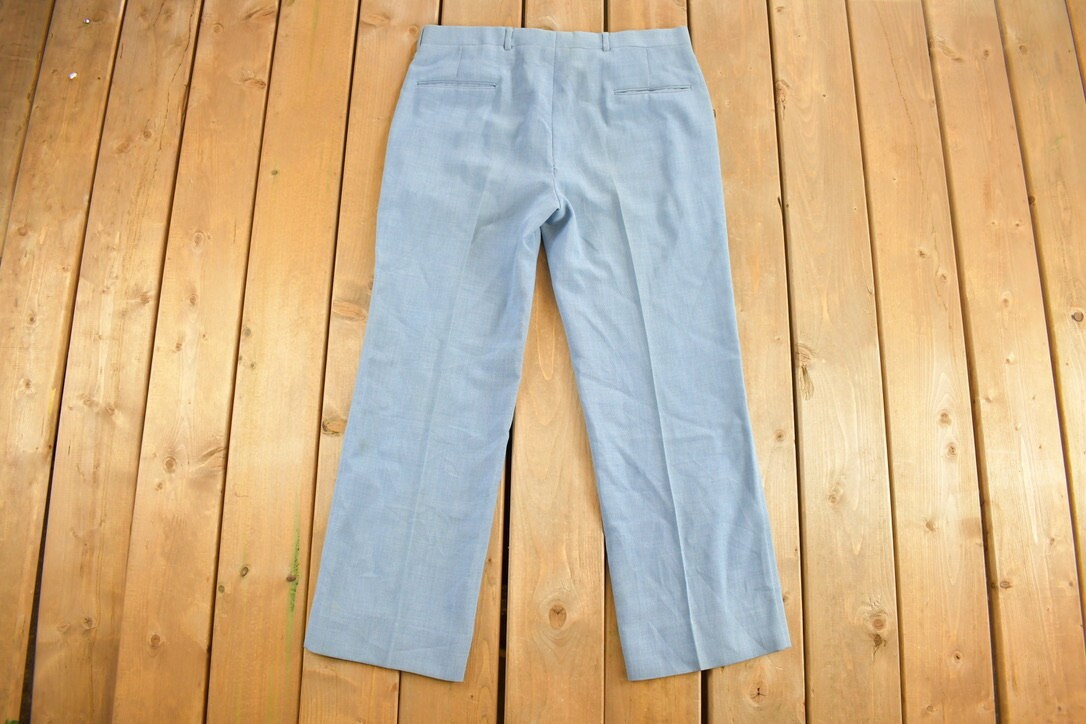 Vintage 1980's Stanley Blacker Pleated Pants 36 x 28