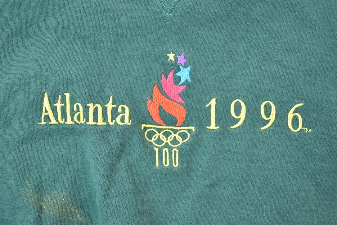 Vintage Champion 1996 Atlanta Olympics Embroidered Crewneck Sweatshirt