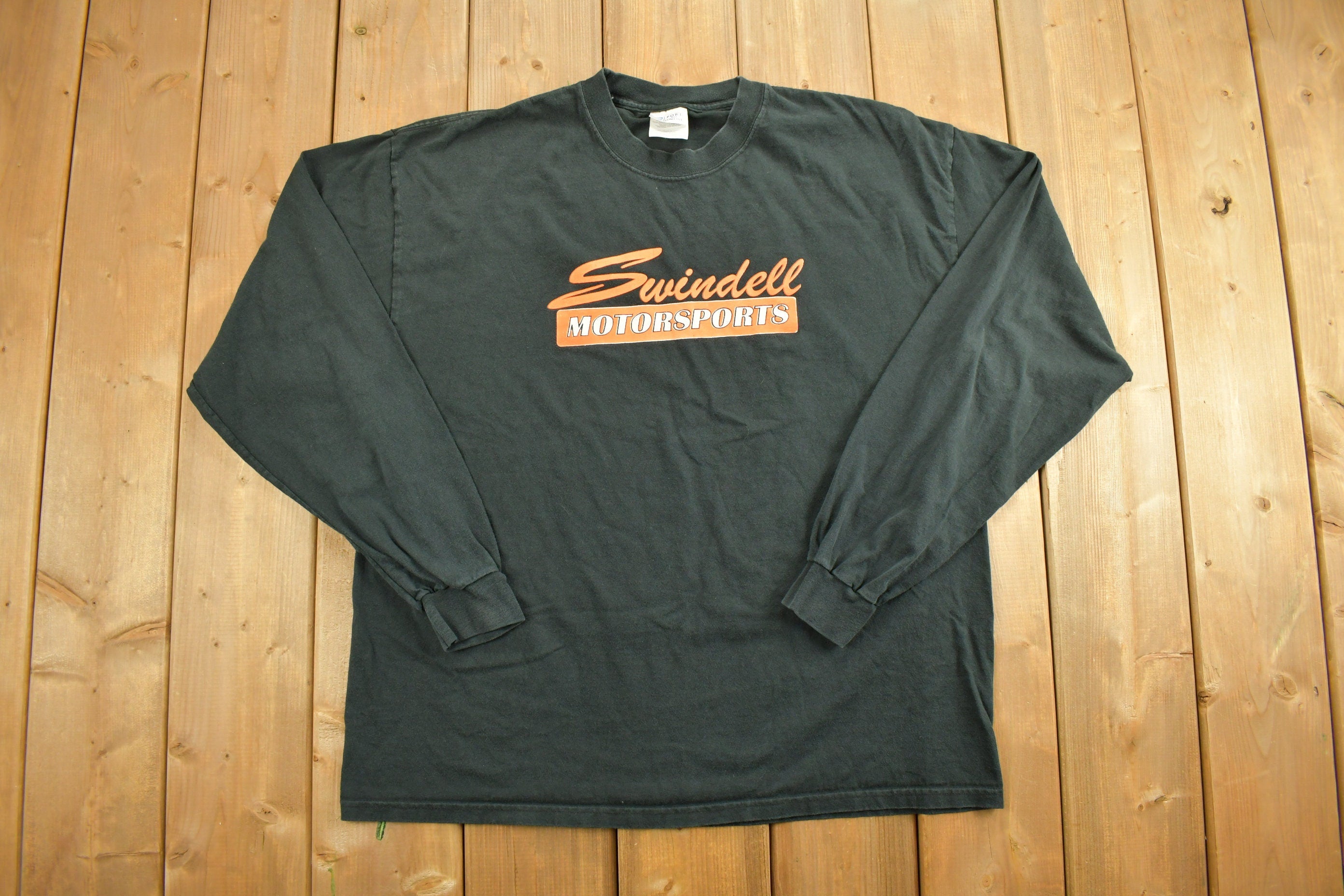Vintage Swindell Motorsports Branded Graphic T-Shirt