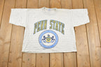 Vintage 1990s Penn State Striped Shirt