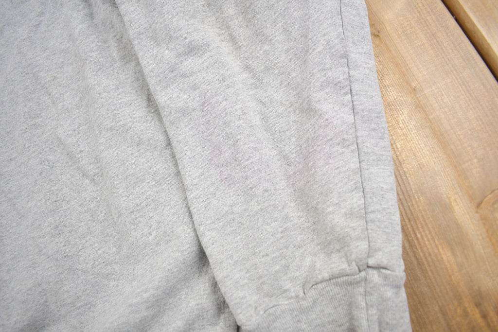 Vintage 1990s Blank Grey Crewneck Sweatshirt