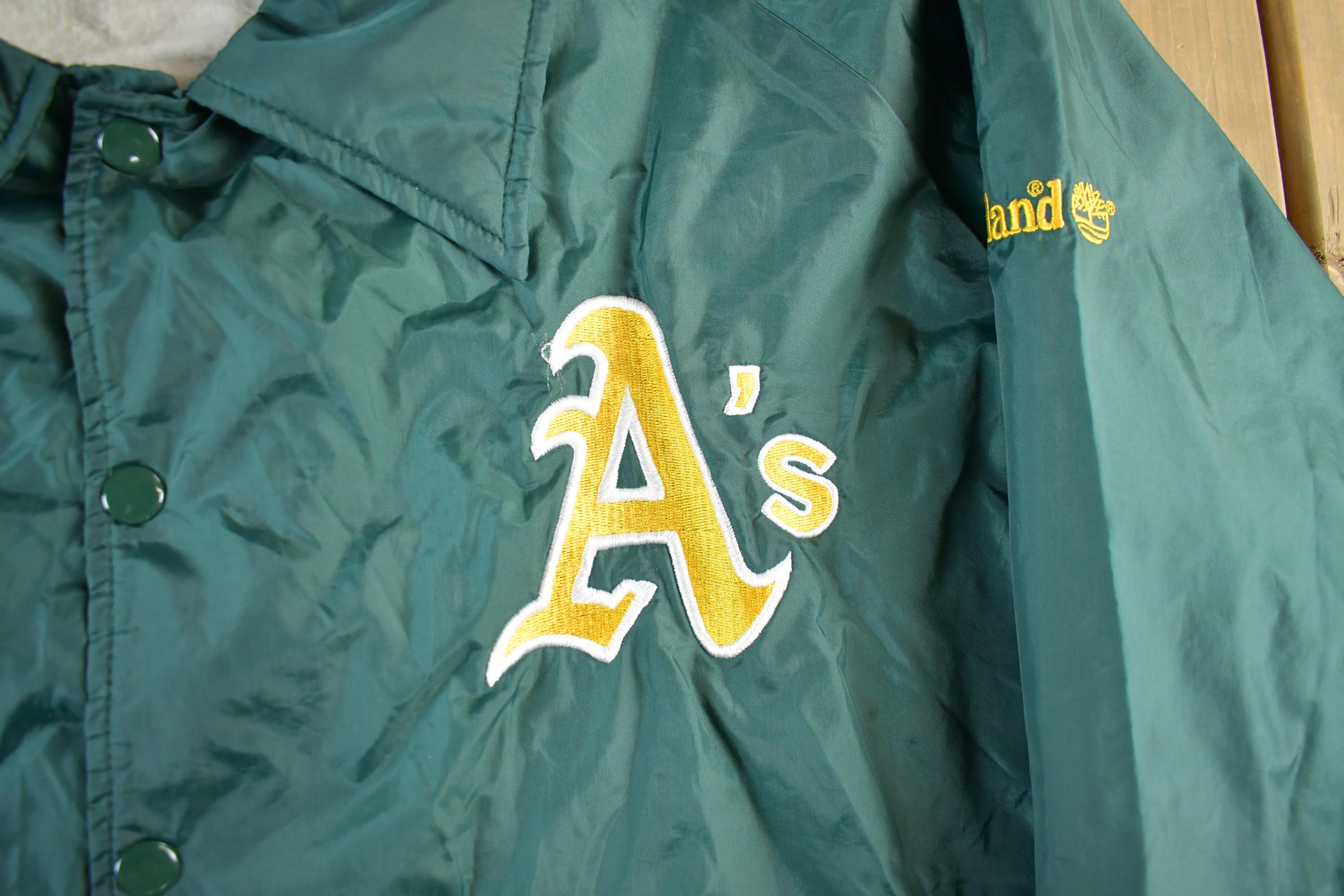 Vintage 1990s Erin Mills Oakland Athletics Minor League Jacket Men's XL