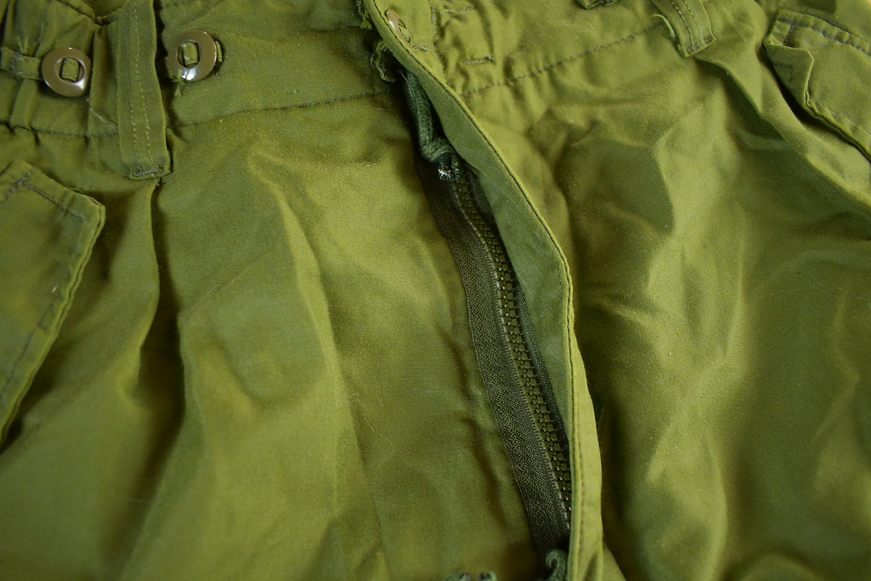 Vintage 1998 Army Military Green Combat Trousers Size 33 x 30