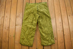 True Vintage 1983 Military Cold Weather Liner Pants Size Medium Long