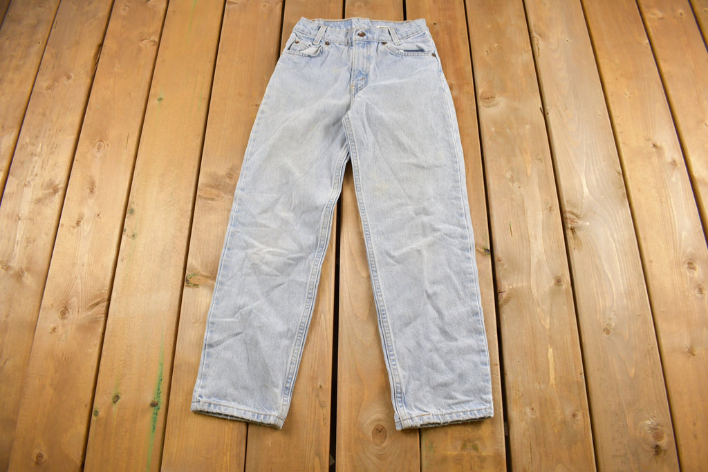 Vintage 1990s Levi's 550 Light Wash Denim Women's Jeans Size 24 x 24