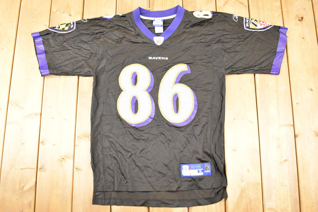Vintage Y2K Reebok Baltimore Ravens Todd Heap NFL Jersey Men's M / Football Fan Apparel / 2000s Sportswear / Single Stitch Tee