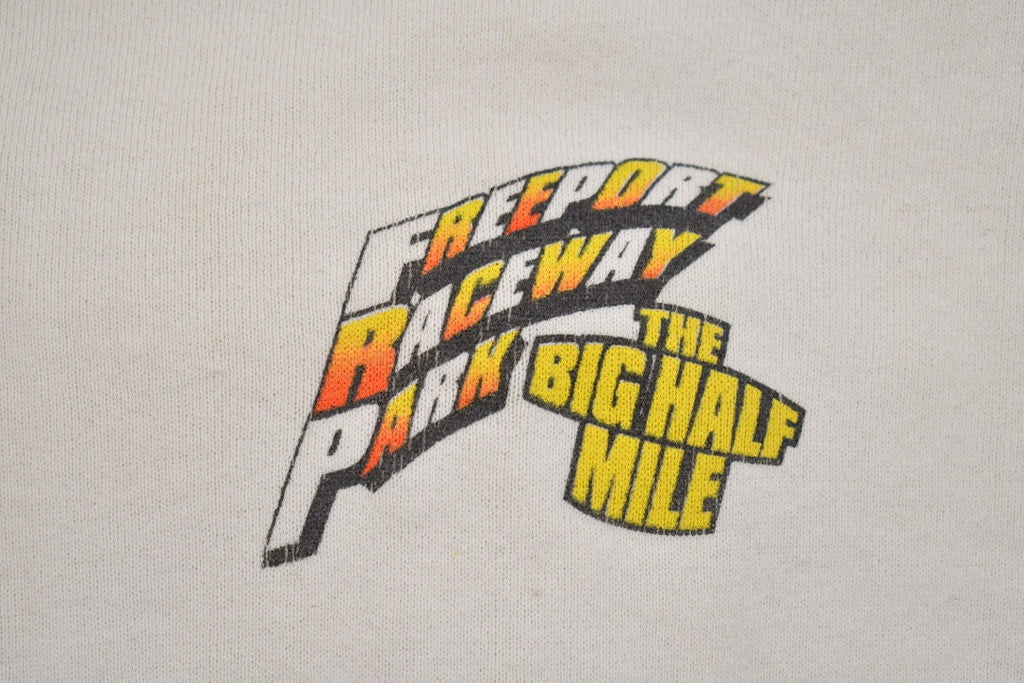 Vintage 2001 Race Car Graphic Crewneck Sweatshirt