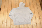 Vintage 1990s Montana University Embroidered Hoodie Sweater Mens L