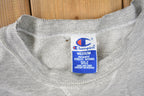 Vintage 1990s Champion Small Logo Embroidered Crewneck Sweatshirt Size M