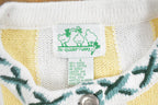 Vintage 1990s The Quacker Factory Knitted Button Up Sweater