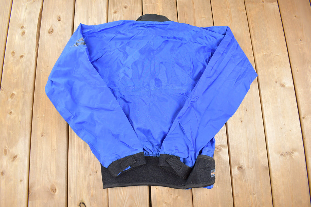 Vintage 1980s Stohlquist Half Zip Windbreaker Jacket