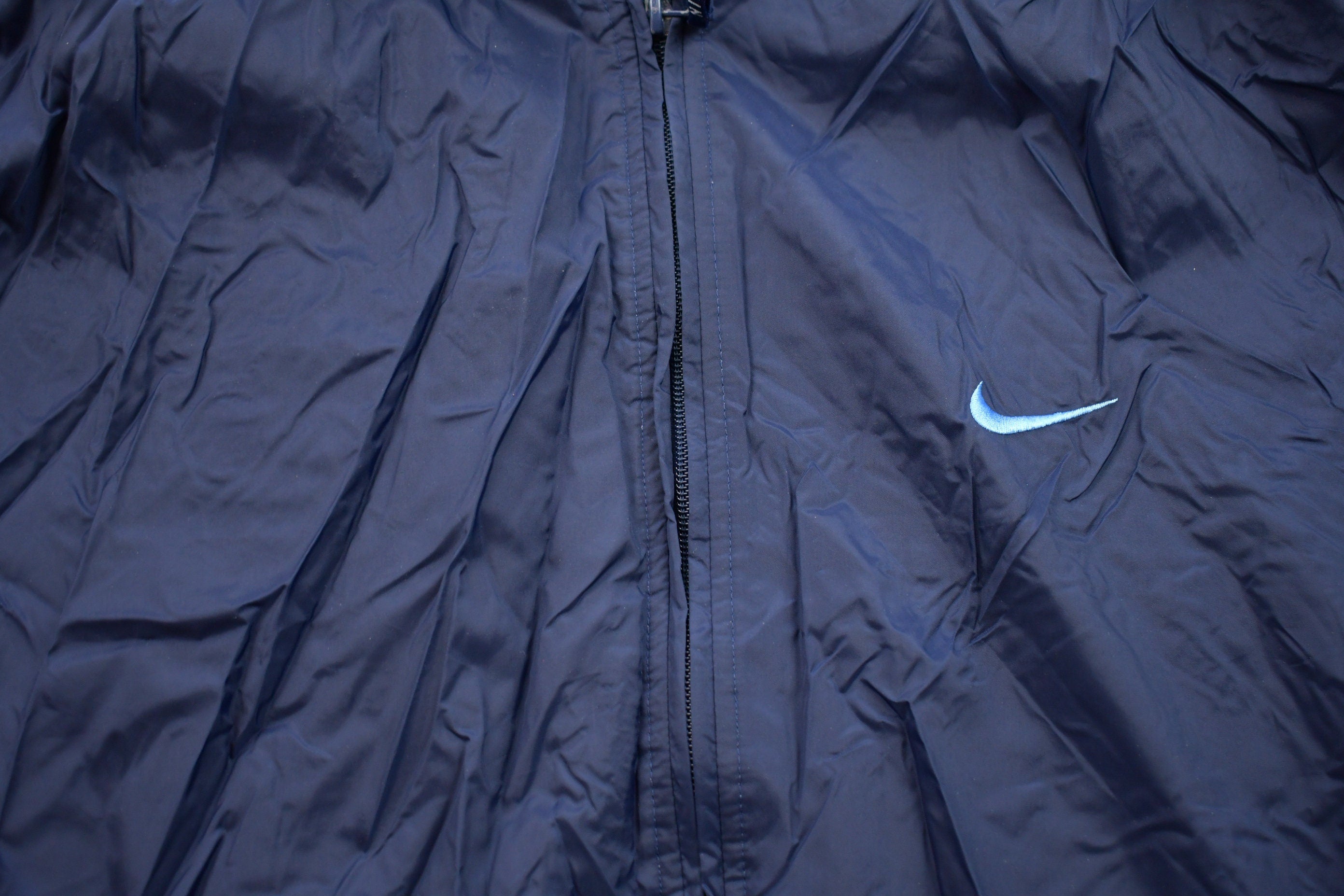 Vintage 1990s Nike Embroidered Swoosh Windbreaker Jacket