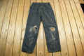 Vintage 2000s Carhartt Distressed Double Knee Denim Work Jeans Adult 33 x 32