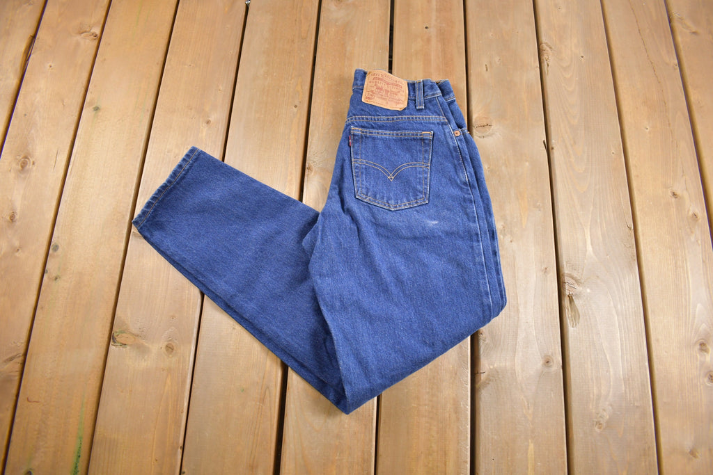 Vintage 1990s Levi's 550 Indigo Jeans Size 28 x 30