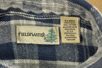 Vintage 1990s Field Master Plaid Flannel Button Up Shirt