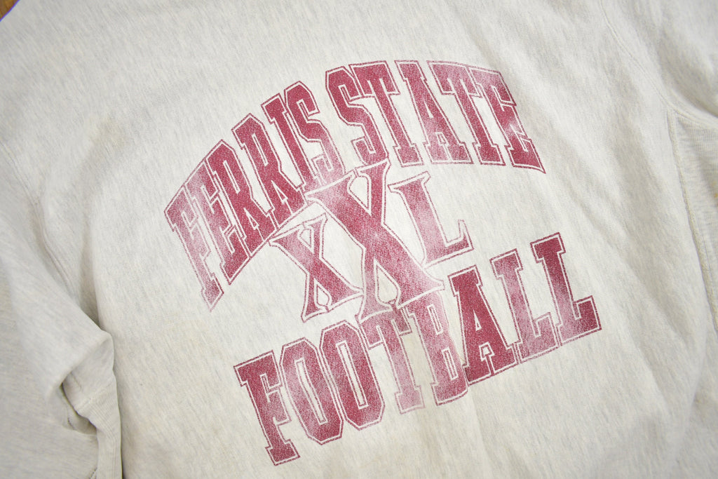 Vintage 1990s Ferris State Football Pro Weave Collegiate Crewneck