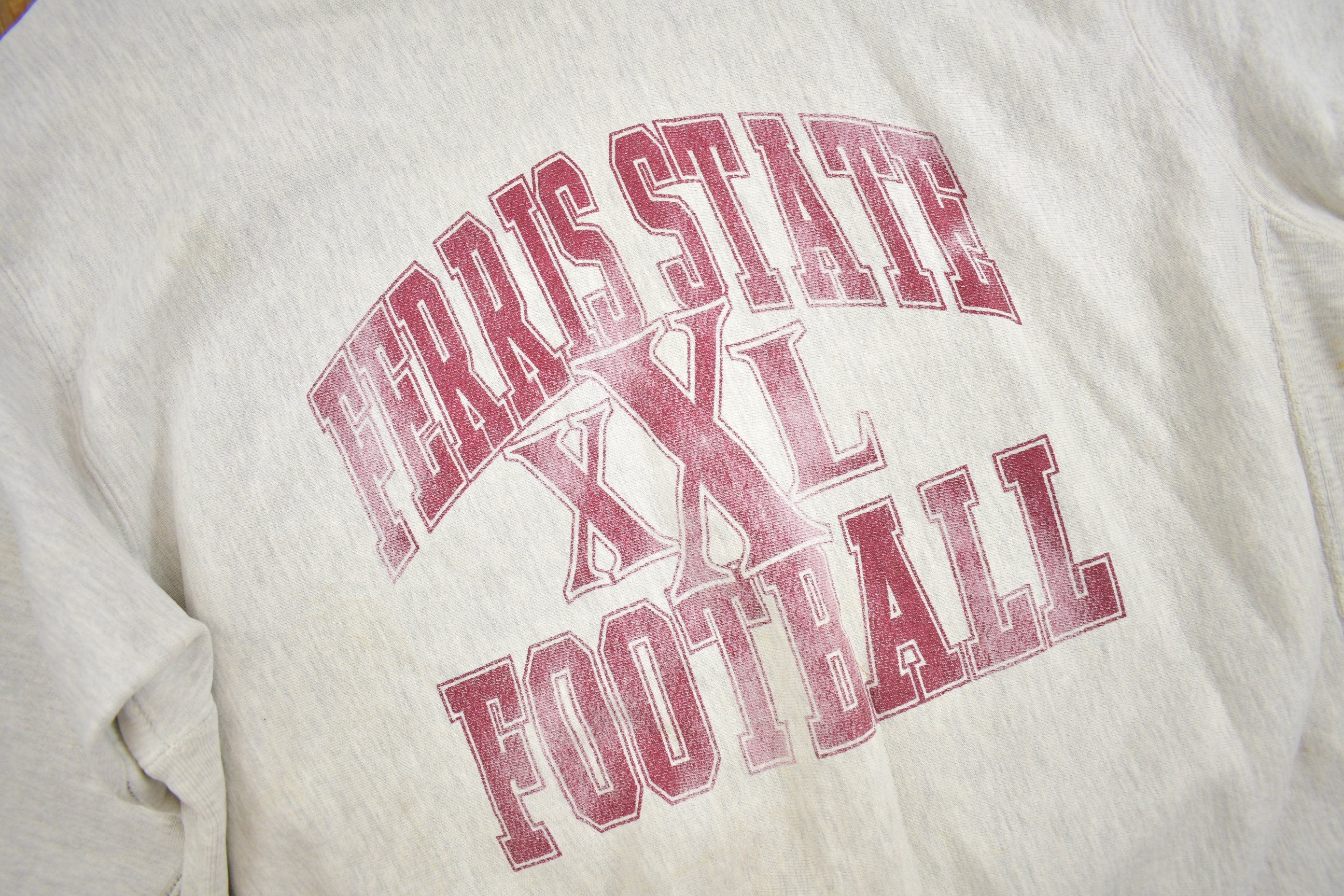Vintage 1990s Ferris State Football Pro Weave Collegiate Crewneck