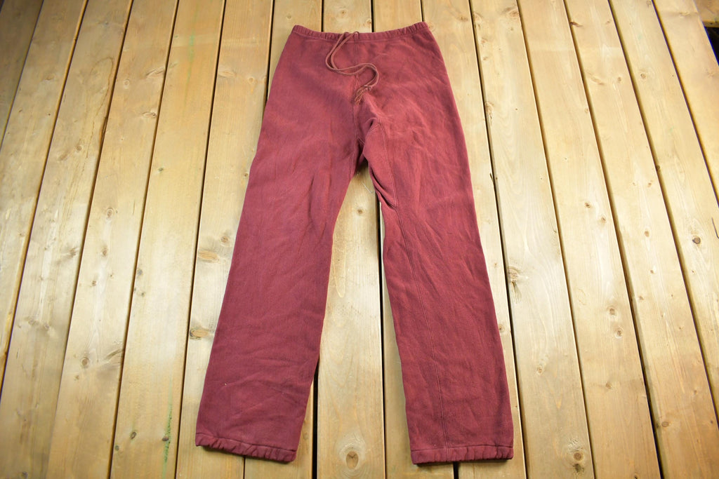Vintage 1980s Champion Reverse Weave Warm Up Sweatpants Men's Large