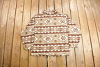Vintage 1990s Aztec Pattern Sweatshirt