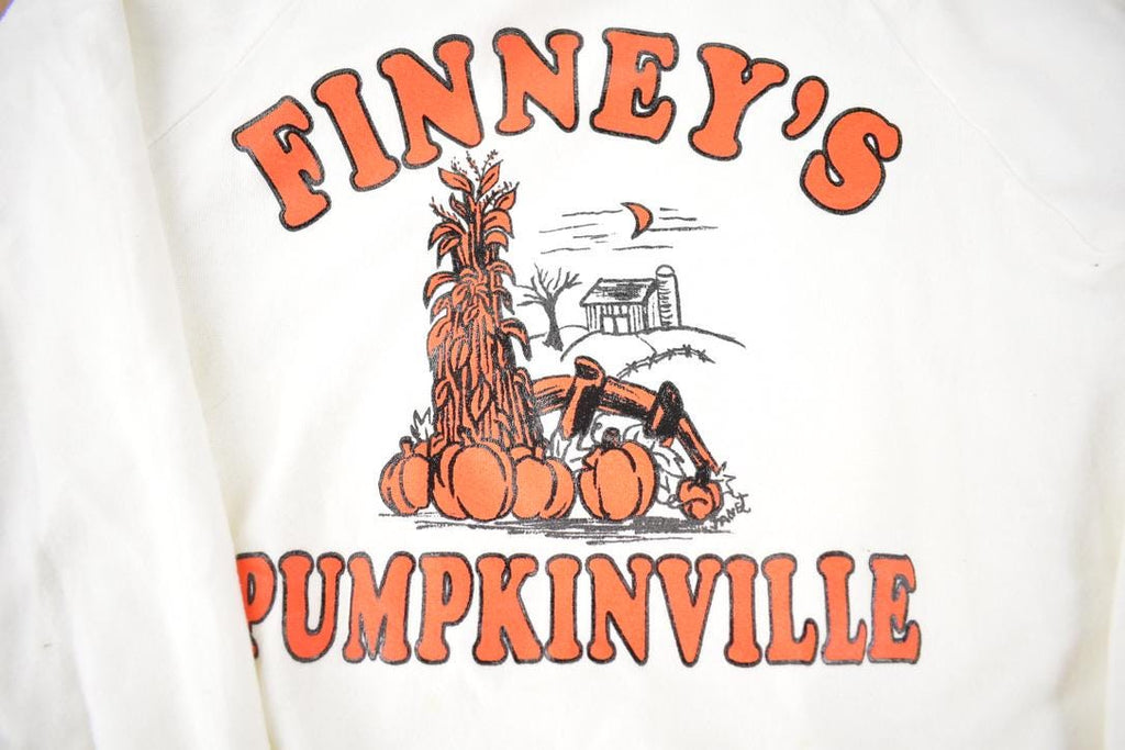 Vintage 1990s Finneys Pumpkinville Souvenir Crewneck Sweatshirt Made In USA