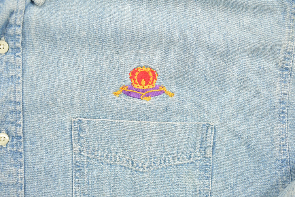 Vintage 1990s Crown Royal Button Up Shirt