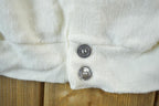 Vintage 1970s Izod Lacoste Knit Perfect Mild Distress Cardigan Sweater Made In USA
