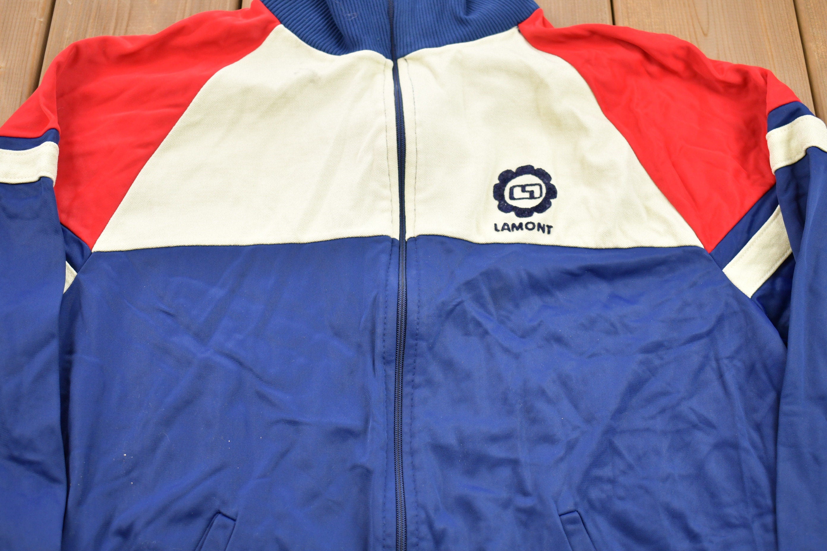 Vintage 1990s Lamont Full Zip Sweatshirt