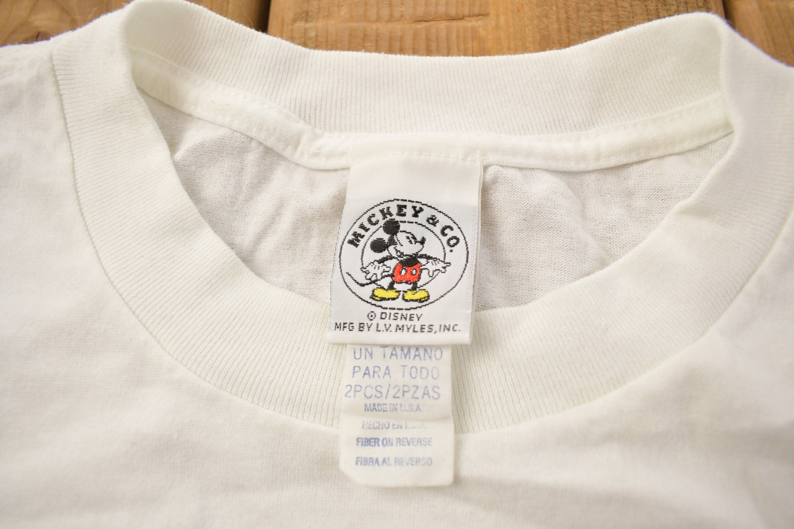 Vintage 1990s Mickey Mouse Disney Graphic T Shirt