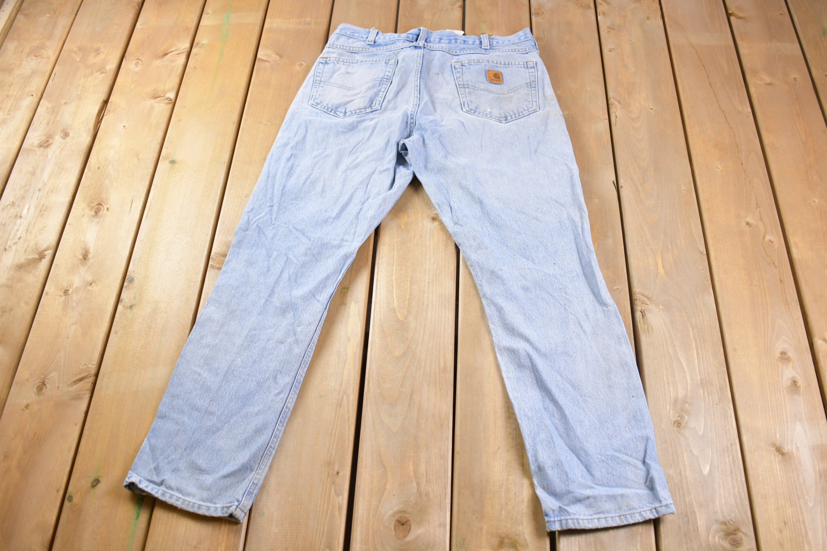 Vintage 1990s Distressed Carhartt Work Pants Size 32 x 29.5