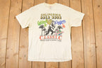 Vintage 1988 California Gold Rush Oakland A's LA Dodgers Souvenir T-Shirt Men's M