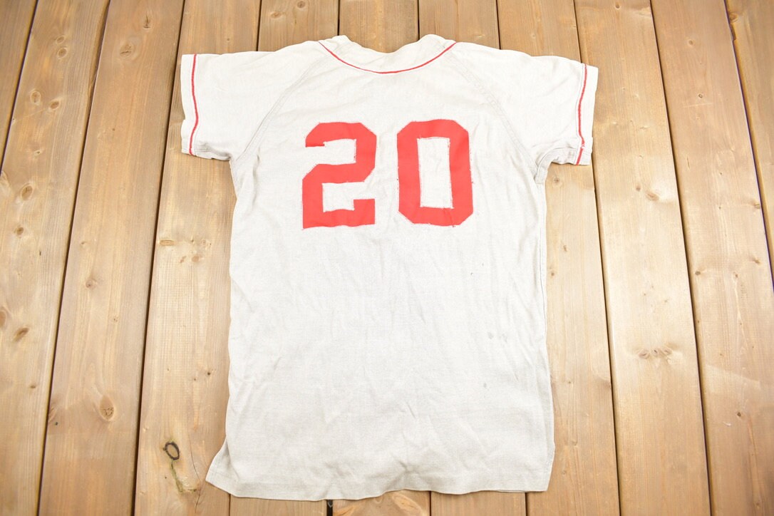 Vintage 1950s Southern SVC Baseball Jersey / Streetwear / True Vintage Jersey / Made In USA / 1950s Jersey / Number 20