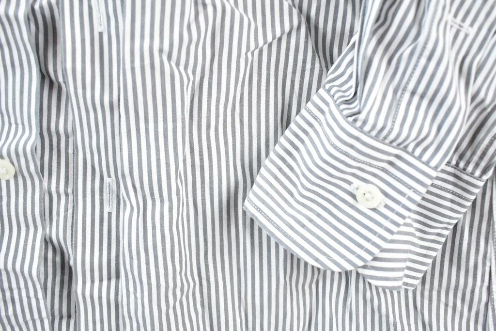 Vintage 1990s Lauren Ralph Lauren Striped Button Up Shirt Women's L / Vintage Dress Shirt / Striped Button Up / Polo Womens Dinner Shirt