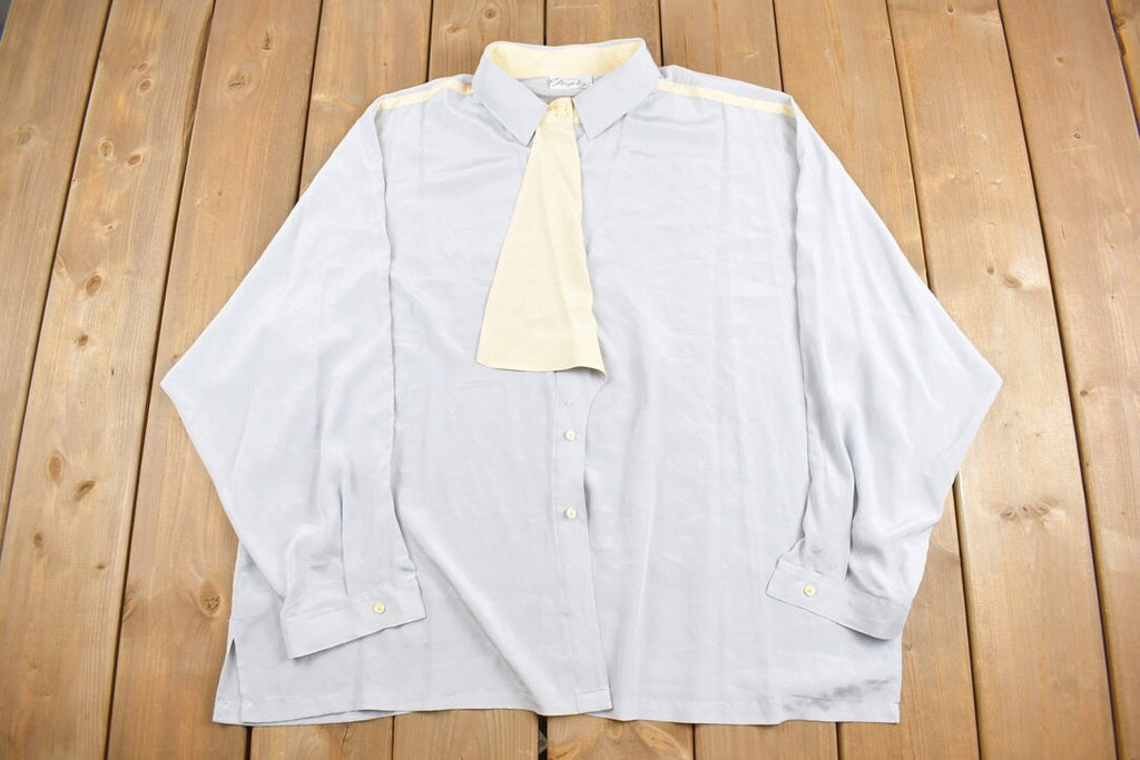 Vintage 1980s Lady Shapely Button Up Shirt