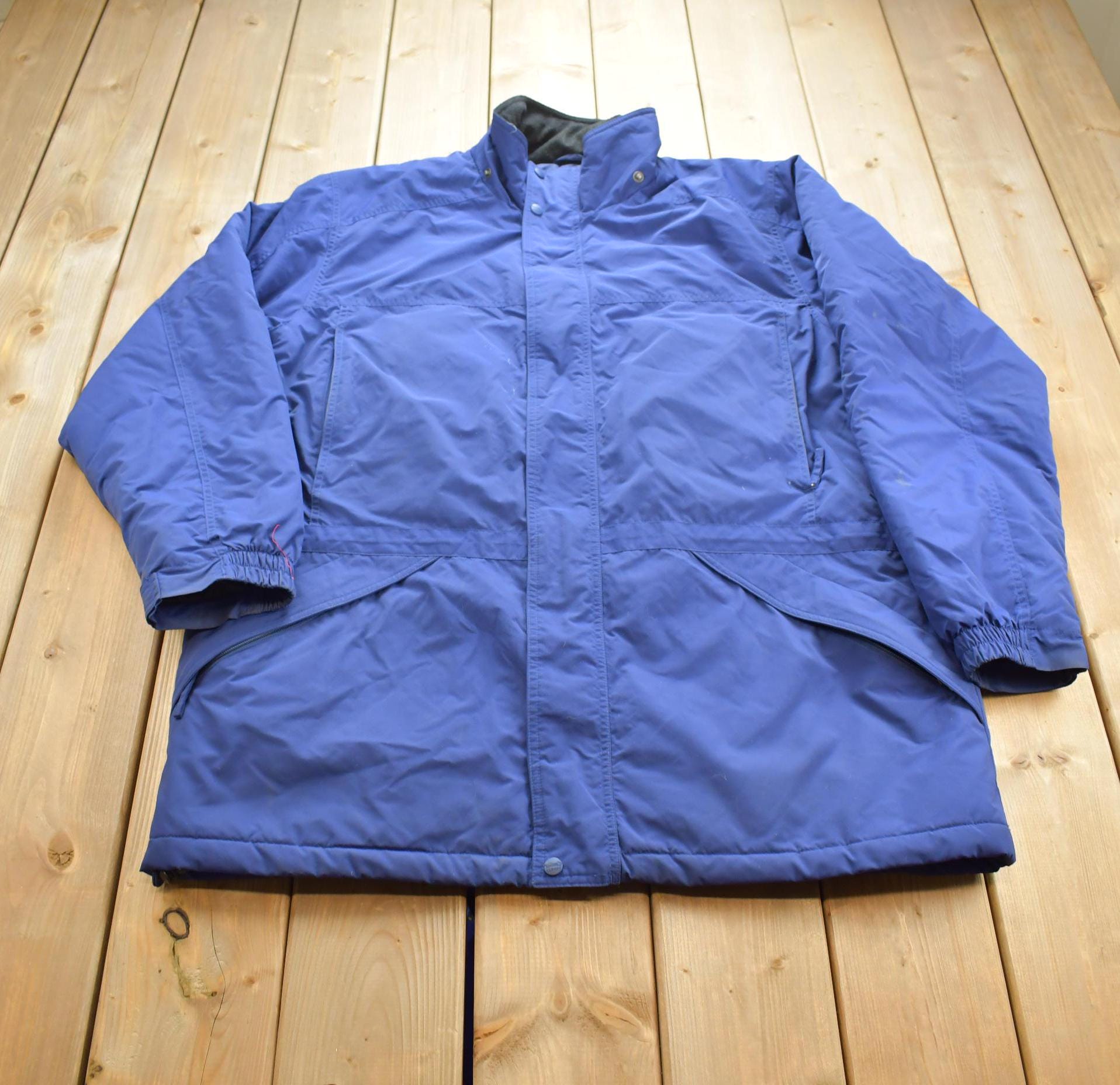 Vintage 1990s LL Bean Goose Down Winter Jacket Size XL