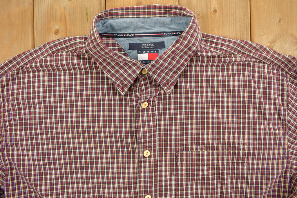 Vintage 1990's Tommy Jeans Button Up Shirt