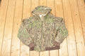 Vintage 1980s Walls Blizzard Pruf Realtree Camo Full Zip Hoodie Sweatshirt Men's M