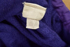 Vintage 1990s Patagonia Purple Half Zip Cinched Sweatshirt