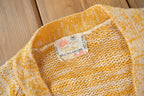 Vintage 1960s Sun Valley Collegiate Style Knit Cardigan Sweater Size Small