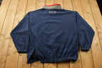 Vintage 1990s Dura Grade Fleece Quarter Zip Sweater  Outdoorsman  90s Sweater  Streetwear  Hiking  Fleece Zip up  Fleece Pullover