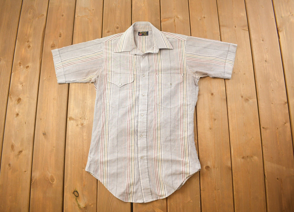Vintage 1990s Ruddock Bros. Striped Button Up Shirt