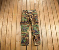 Vintage 1990s Army Woodland Camouflage Cargo Pants Size 32x25