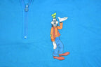 Vintage 1990s Disney Goofy Quarter Zip Crewneck Sweatshirt  Made in USA  90s Crewneck  Athleisure  Streetwear
