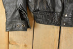 Vintage 1990s G-III Leather Biker Jacket Men's Medium